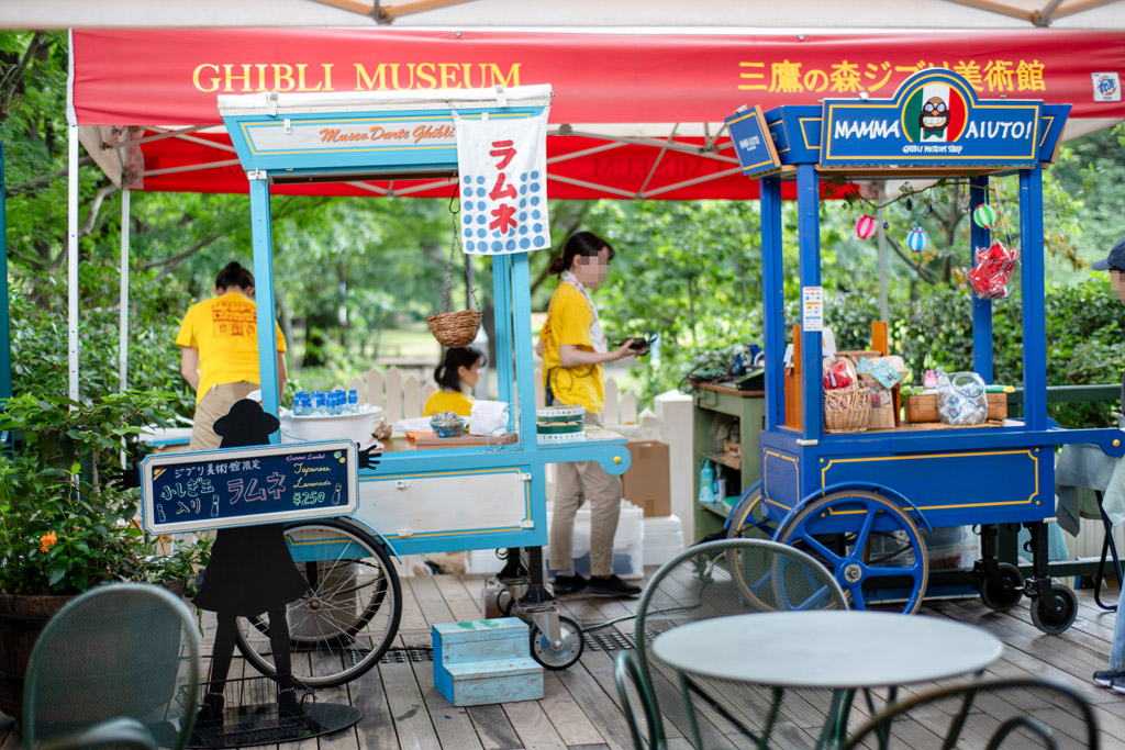 ジブリ美術館 土日祝日限定の屋台